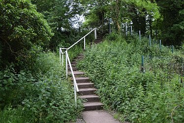 JF_these steps 1 2nd June 2022: Rugeley Town: Bloody Steps: © Jenny France: