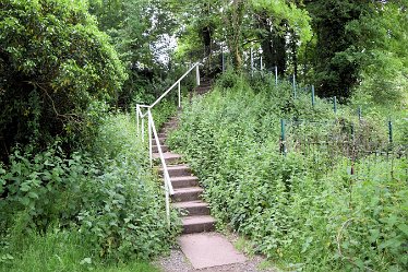 JF_these steps 2 2nd June 2022: Rugeley Town: Bloody Steps: © Jenny France: