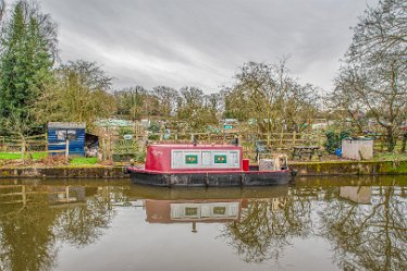the Pixie_AAA8757-1j1 28th February 2021: Mavesyn Ridware: © 2020-21 Jane Rowbottom: Canal side and allotments