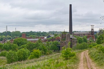 whitfield-valley-and-chatterley-PLGM-H25_4091r1x2j1 22nd May 2025: Chatterley Whitfield Colliery: © 2025 Paul L.G. Morris: Panoramic view