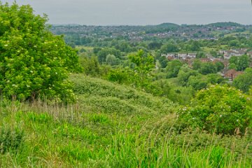 whitfield-valley-and-chatterley-PLGM-H25_3985r1 22nd May 2025: Chatterley Whitfield Colliery: © 2025 Paul L.G. Morris: View from the spoil heap